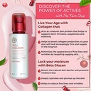 The Face Shop Pomegranate & Collagen Volume Lifting Serum - Helps Skin Look Firm & Supple - Reduces Fine Lines & Wrinkles - Improves Elasticity - Hydr