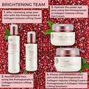 The Face Shop Pomegranate & Collagen Volume Lifting Serum - Helps Skin Look Firm & Supple - Reduces Fine Lines & Wrinkles - Improves Elasticity - Hydr