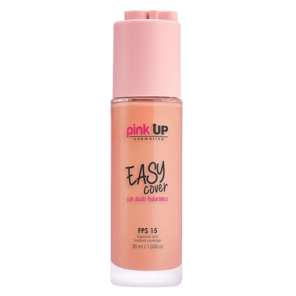 PINK UP EASY COVER MAQUILLAJE LÍQUIDO + HIALURÓNICO