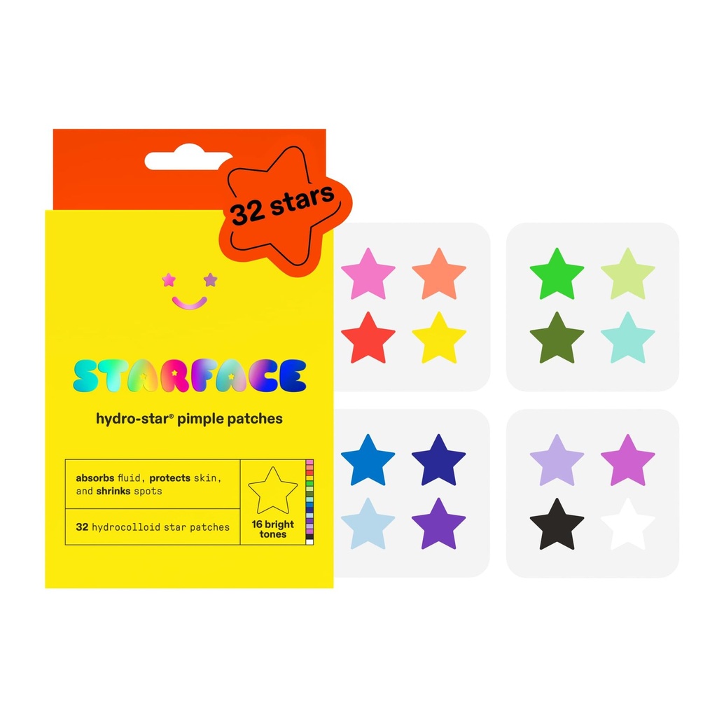 Starface Hydro-Star Play Pack Pimple Patches 32pz
