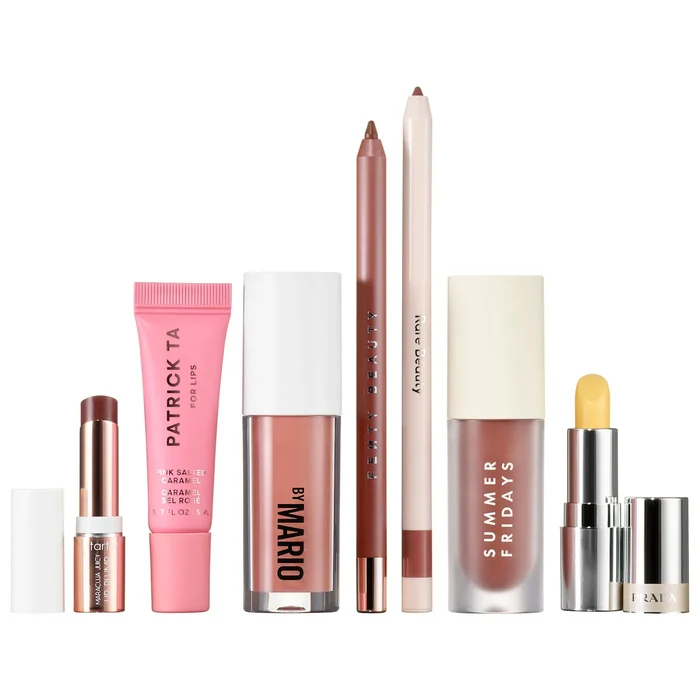 [842780145737] Sephora Favorites Nude Energy Lip Kit Makeup Set