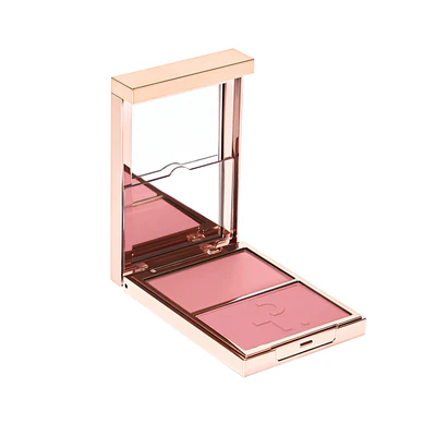 PATRICK TA Major Headlines Double-Take Crème & Powder Blush Duo (Out of office)