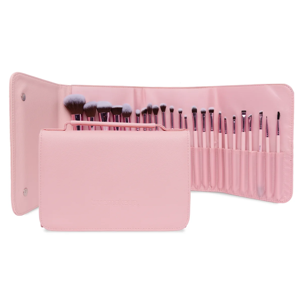 True Makeup Set 24 brochas Rosa
