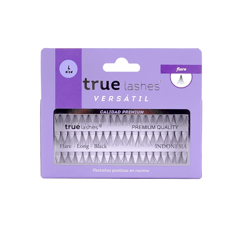 True Lashes Pestaña en racimo Versátil (Flare Long)