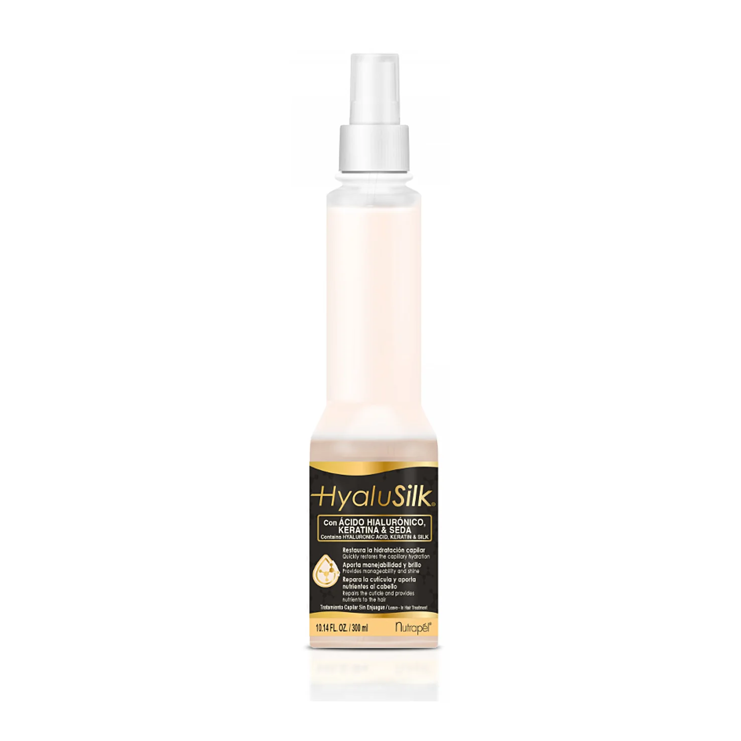 NUTRAPEL Hyalusilk bifásico c/ácido hialurónico