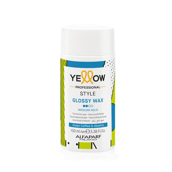 Yellow Style Glossy Wax
