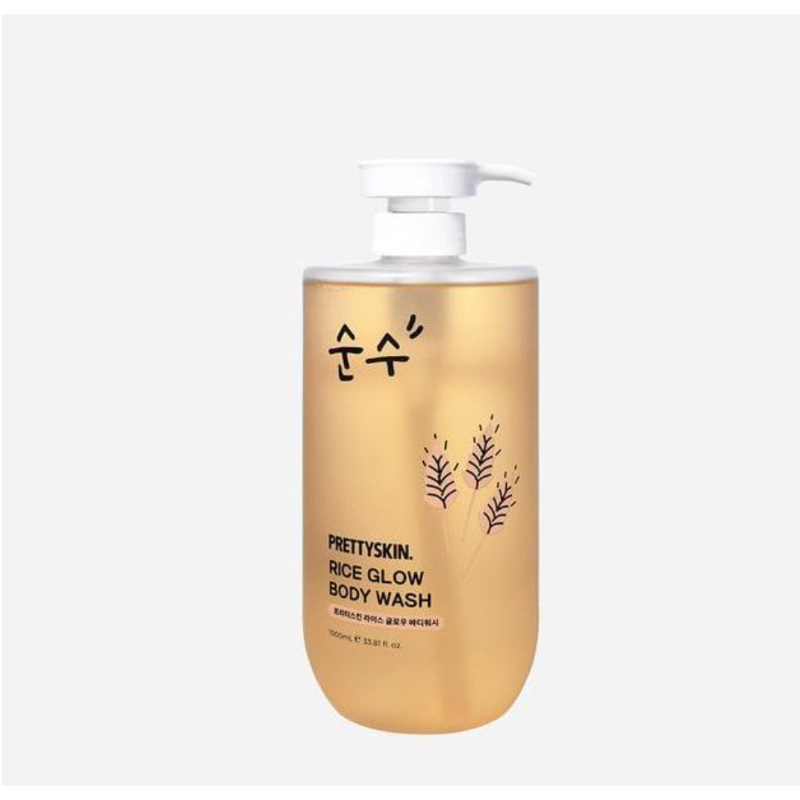 PRETTYSKIN - Rice Glow Body Wash - 1000ml
