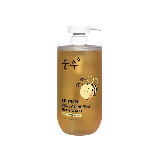 PRETTYSKIN - Honey Ginseng Body Wash - 1000ml
