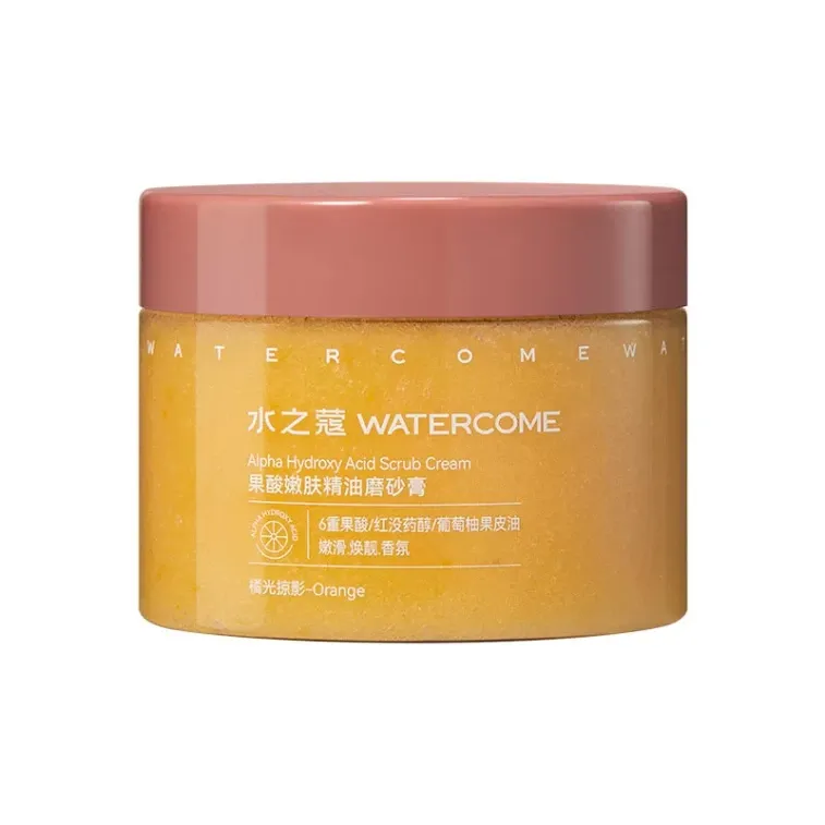 Watercome - Niacinamide Fragrance Scrub Cream - 180g Orange