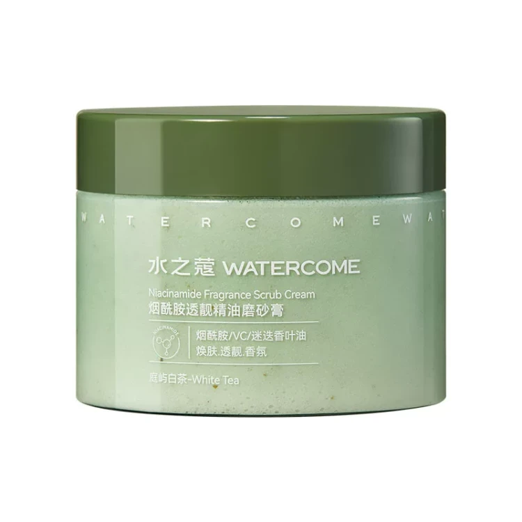 Watercome - Niacinamide Fragrance Scrub Cream - 180g White tea
