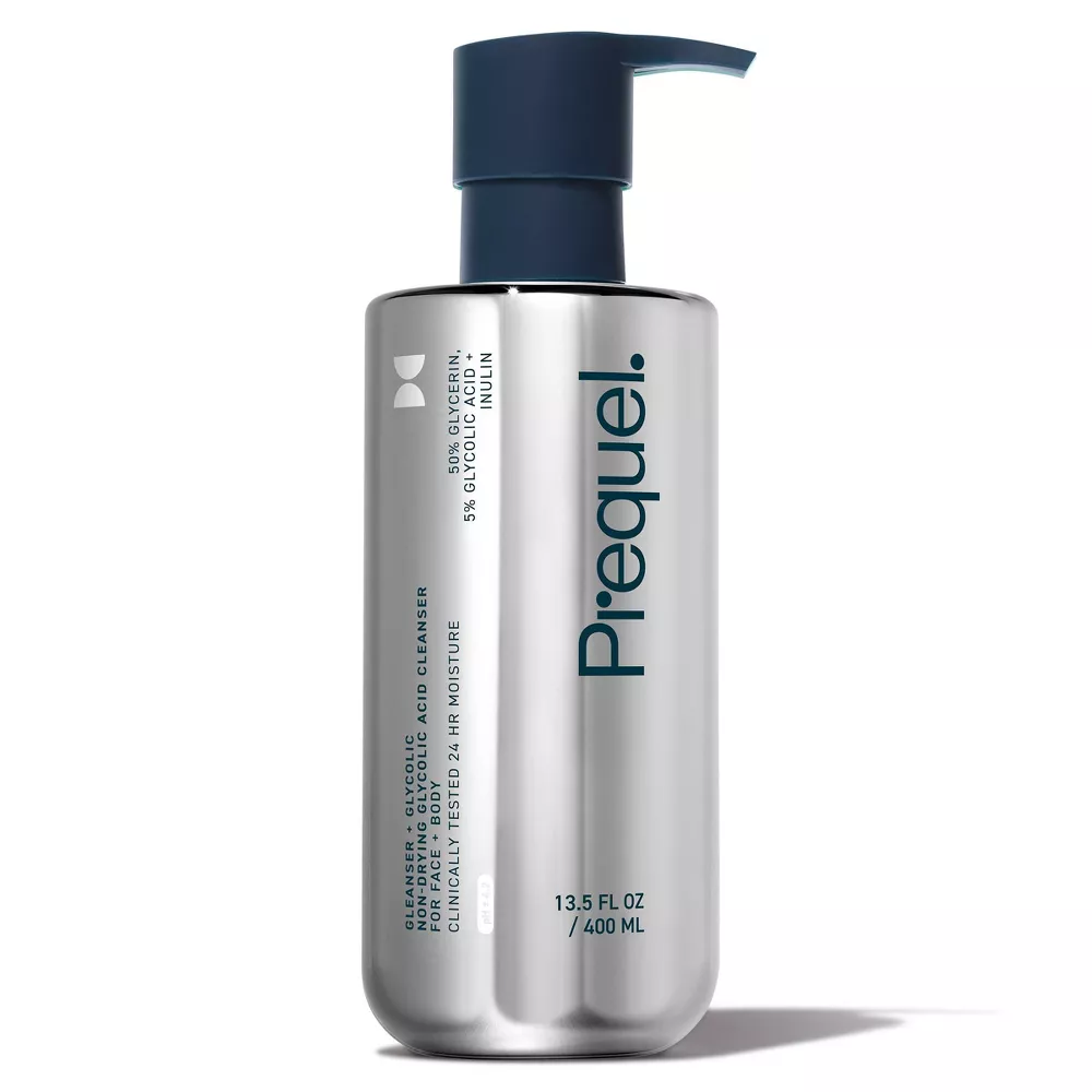 Prequel Gleanser + Glycolic Acid Non-Drying Cleanser - 13.5 fl oz