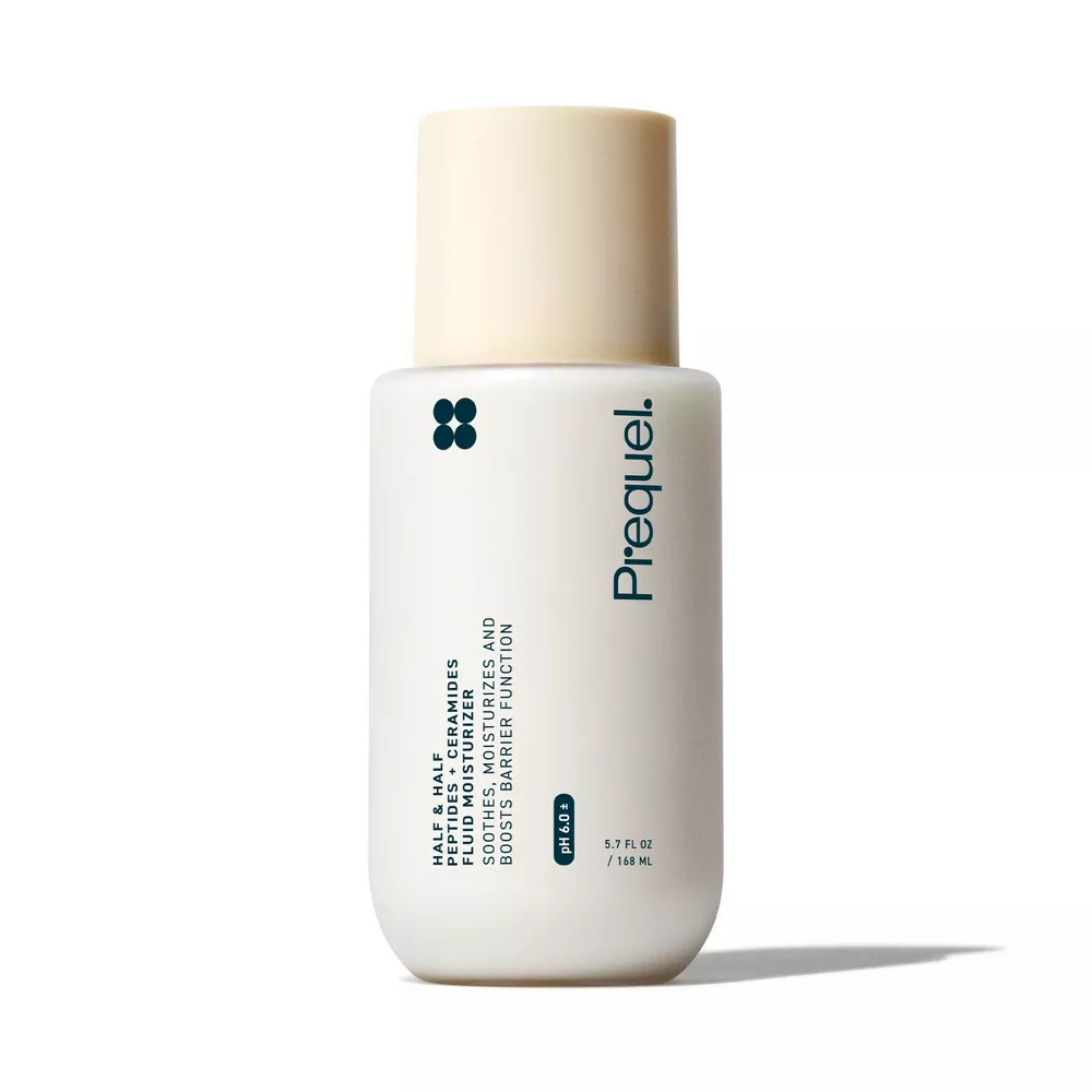 Prequel Half & Half Peptides + Ceramides Fluid Moisturizer - 5.7 fl oz