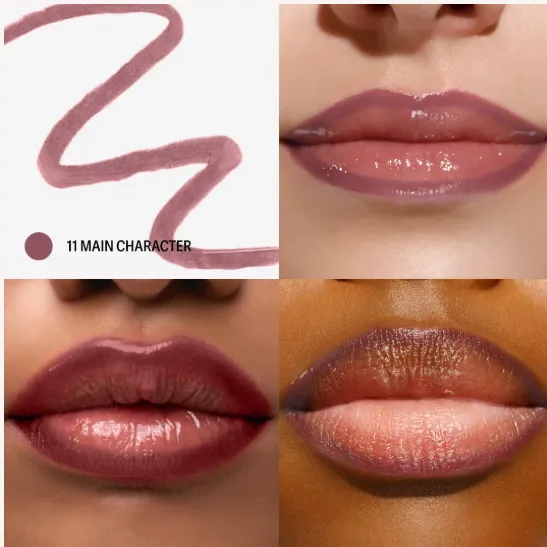 Sacheu Lip Liner STAY-N® - Peel-Off Lip Stain, infusionado con ácido hialurónico y vitamina e, 3.5 ml