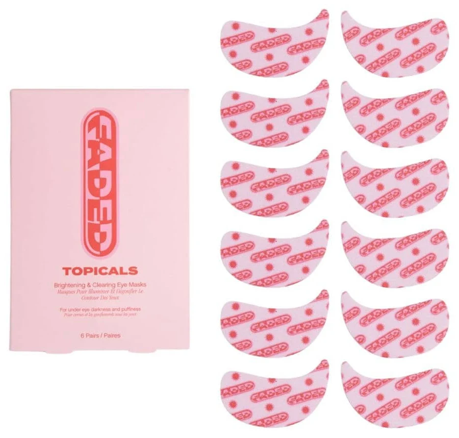 Topicals Faded Under Eye Brightening & Clearing Eye Masks