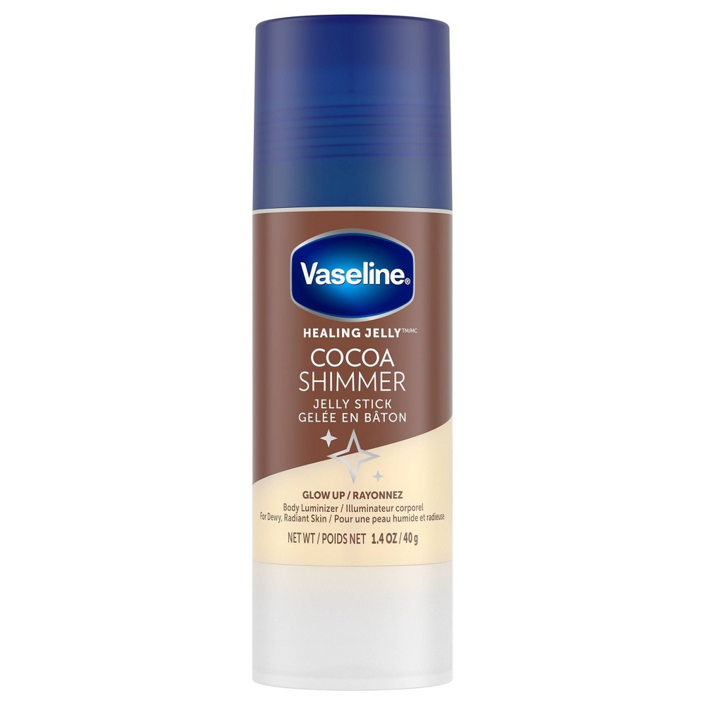 Vaseline Jelly Stick Cocoa Shimmer 1.4 Oz