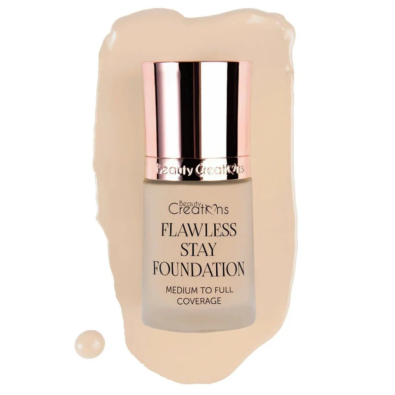 Beauty Creations Flawless Stay Base De Maquillaje Líquida Mate (2.5)