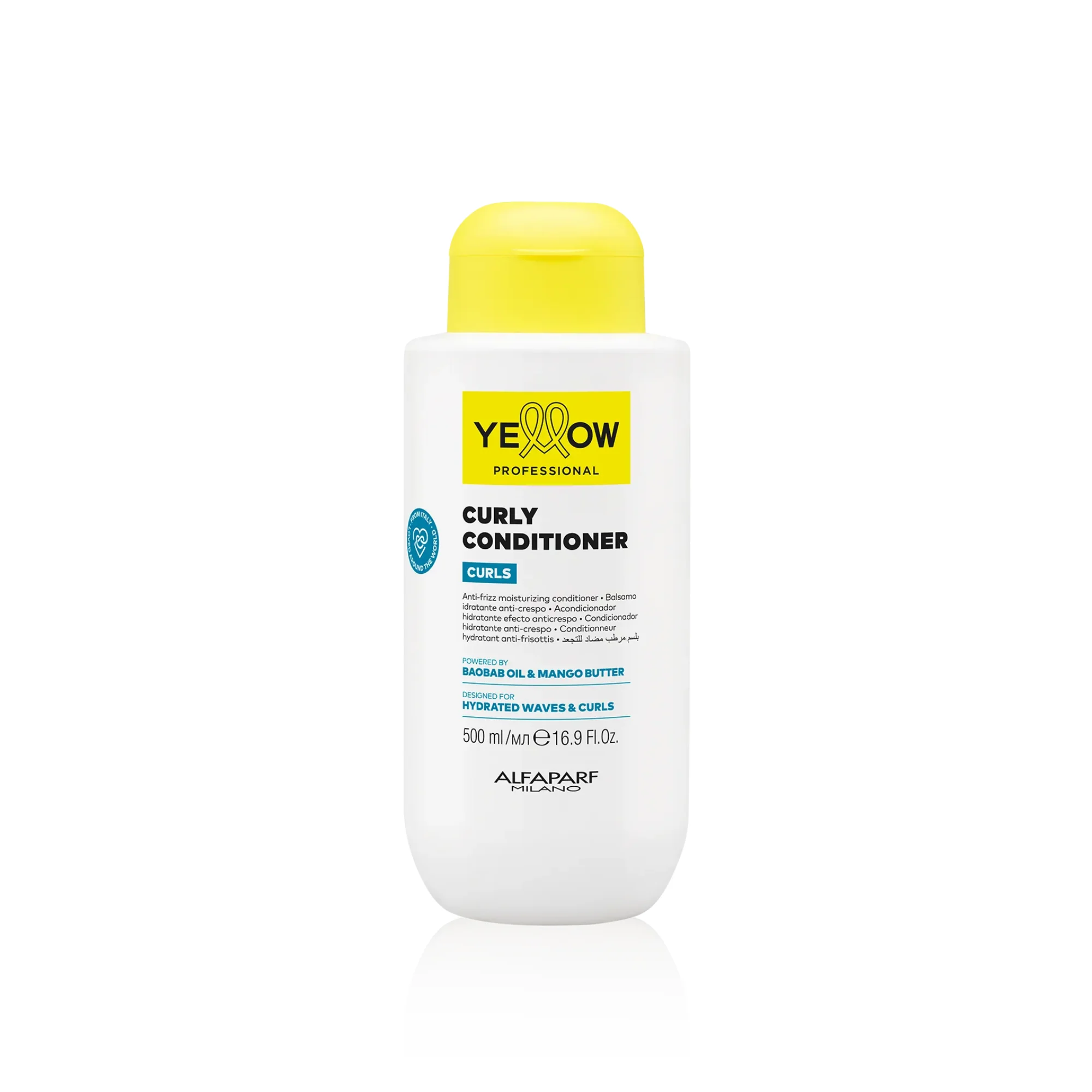 Yellow Alfaparf Curls Conditioner 500ml