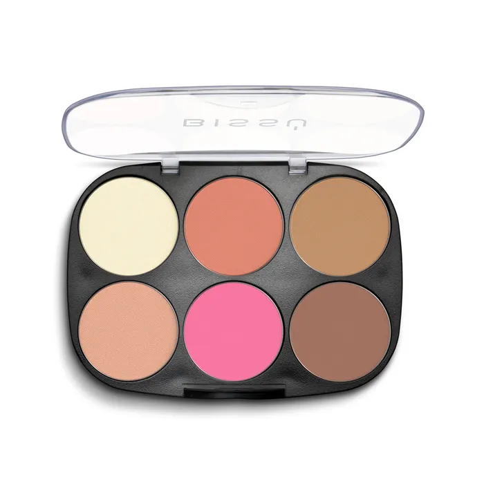 BISSÚ Paleta para rostro 6 tonos (La buenaza)
