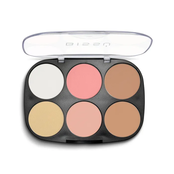 BISSÚ Paleta para rostro 6 tonos
